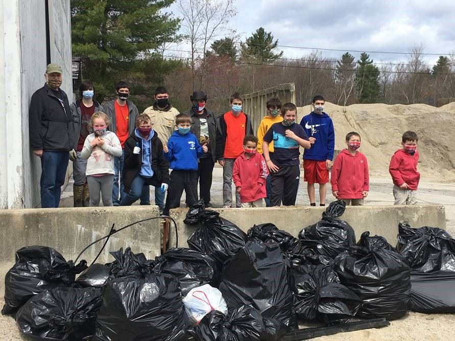 Troup & Pack 134 - Trash Pickup