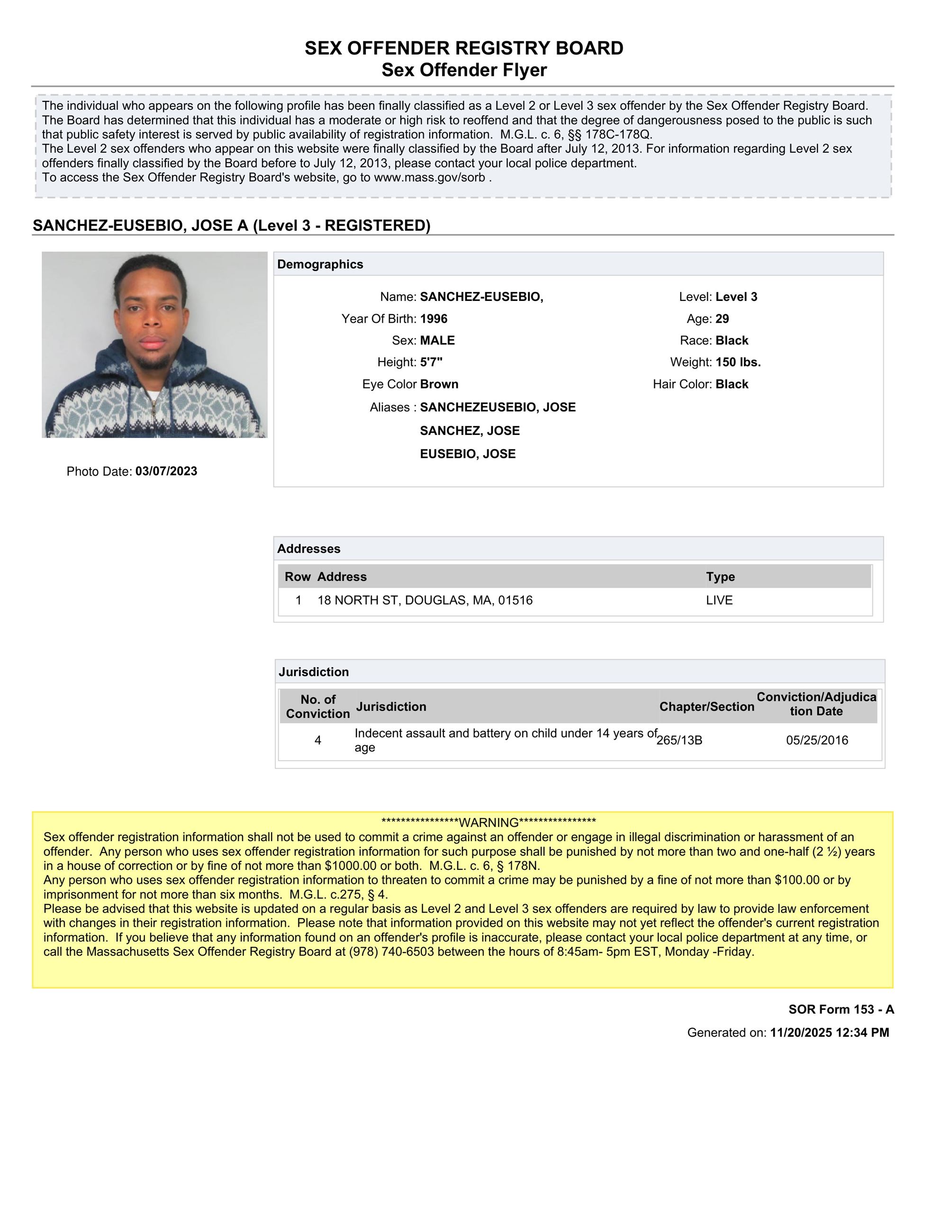 Sanchez -Eusebio Level 3